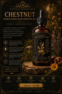 Image 1 of CHESTNUT STIMULATING HAIR GROWTH OIL