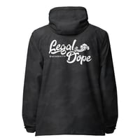 Image 1 of Blowin Smoke lightweight zip up windbreaker