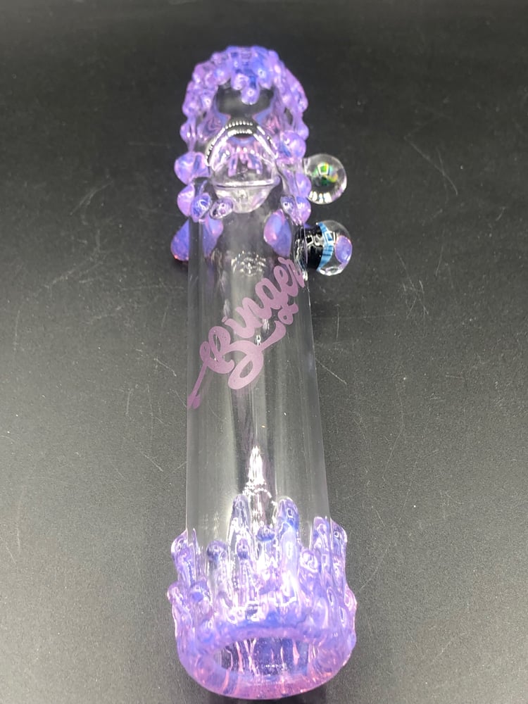 Image of 7 1/2”Pink Slyme Steam Roller 