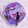 Batty Cat Sticker