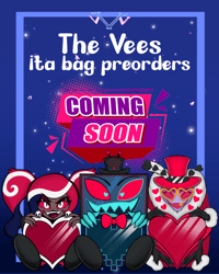 Image 2 of PREORDER - Hazbin Hotel The Vees ita bags