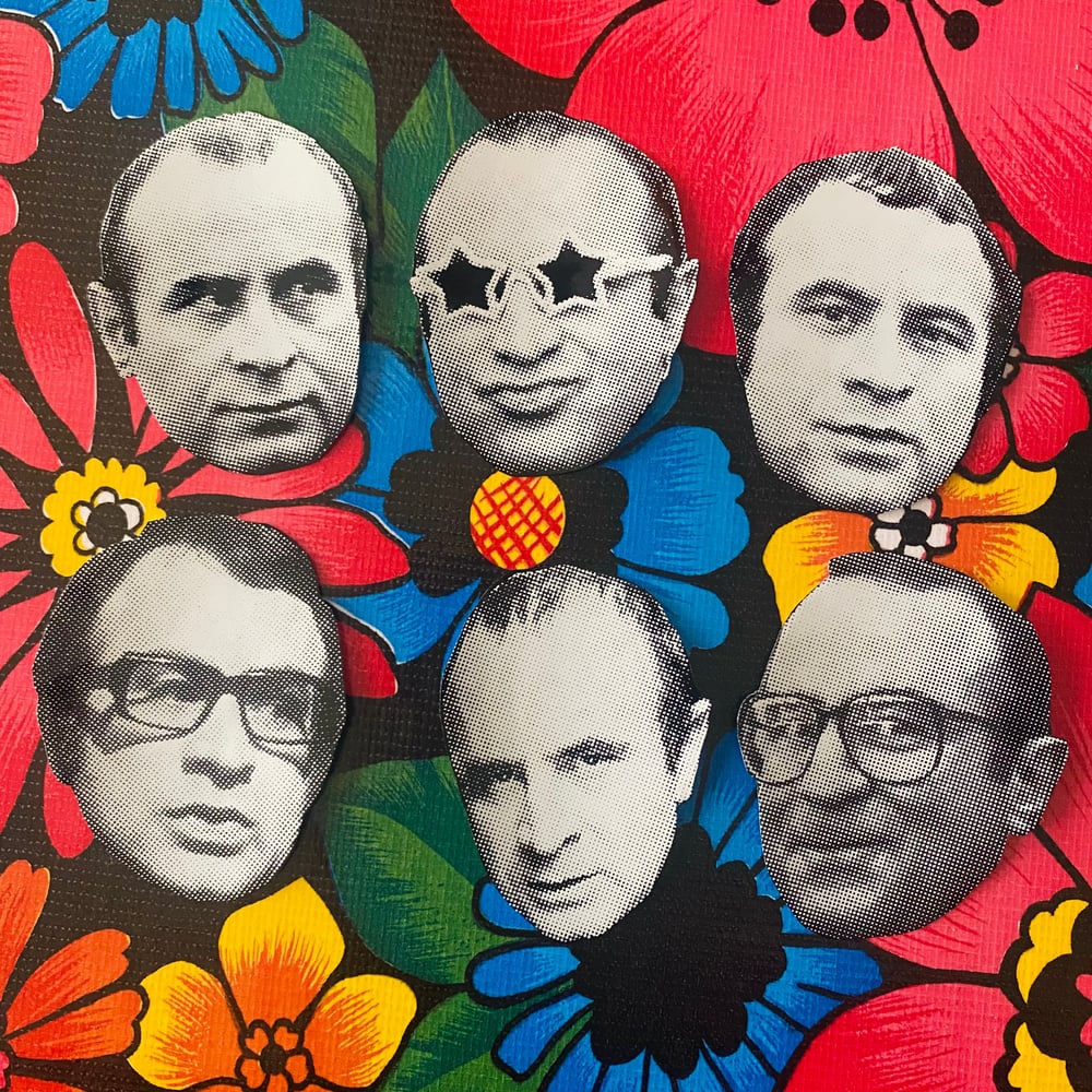 Image of Bob Hoskins sticker pack 
