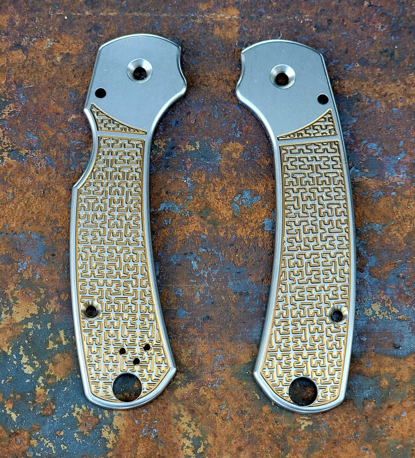 Carat棒 ver3 Para3 Skinny (Hilbert Curve) | BarclayCNC EDC