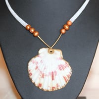Image 2 of Golden shells necklace