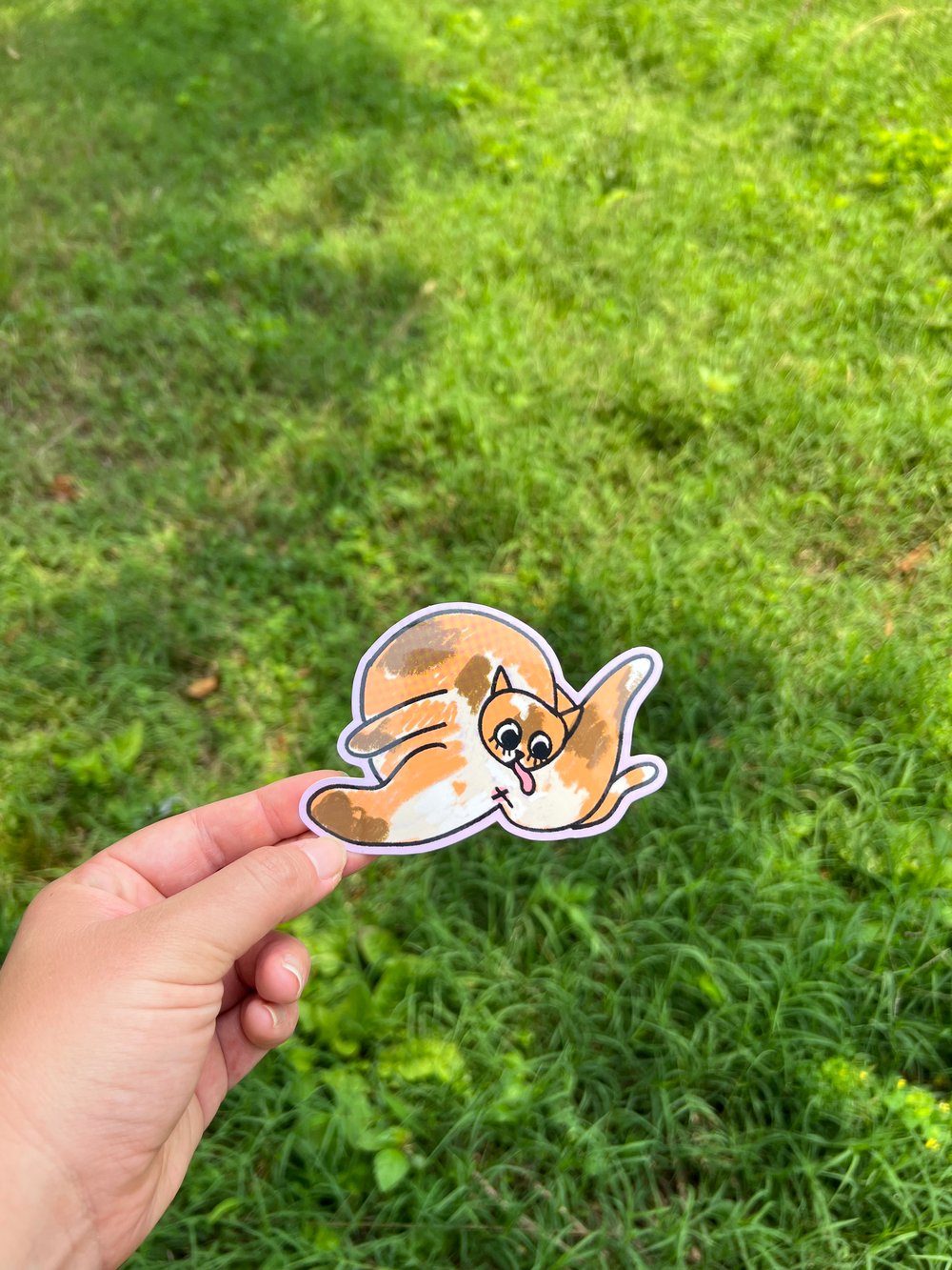 Image of clean kitty sticker