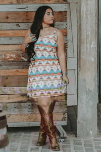 Aztec Tank Dress