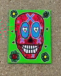Image 2 of 16x20 Sugar Skull (1 of 2) 