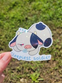 Image 2 of Sleepiest soldier sticker