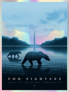 Image of Foo Fighters | The Atlantis Washington 2023 (Foil Edition)