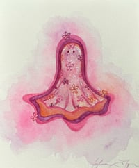 Image 3 of ‘Groovy Ghost’ Original Painting