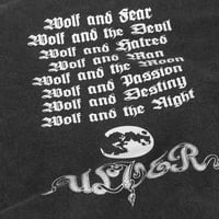Image 4 of Ulver The Madrigal Of Night Premium T-Shirt – Washed Black Metal Unisex Cotton Tee for Men & Women