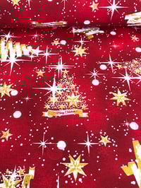 Image 3 of Loneta Navidad - Árbol Rojo - 8€/m