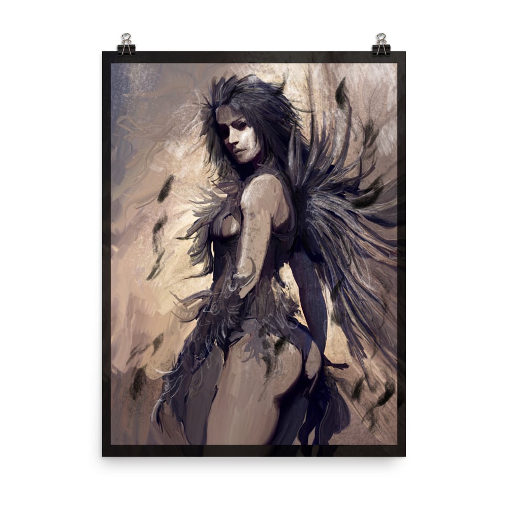 Limited Edition Print - The Crow Witch of Victoria St Station
