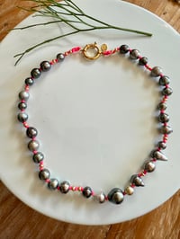 Image 1 of Camilla Tahitian pearl necklace