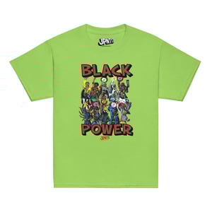 BLACK SUPER POWER Youth classic tee