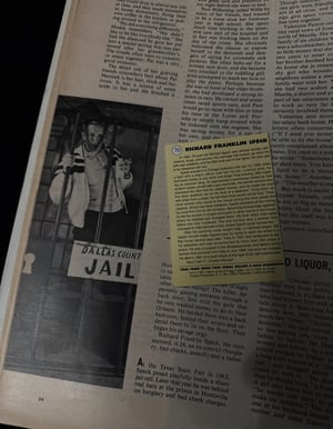 Image of Life Mag July 1966 & True Crime Card