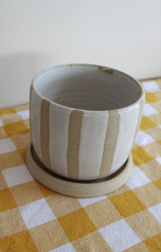 Image of Striped Planter 