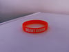 Red Silent Genius Wristband