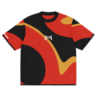 Image 7 of Life - Red/Gold - Knitted Shirt