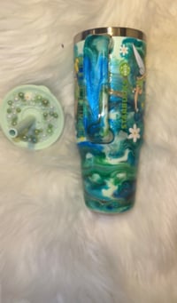 Image 3 of Tinker Bell 30oz Hydro Flask