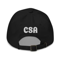 Image 2 of Christian Sportsman's Association - Branded White Front Back CSA Dad hat