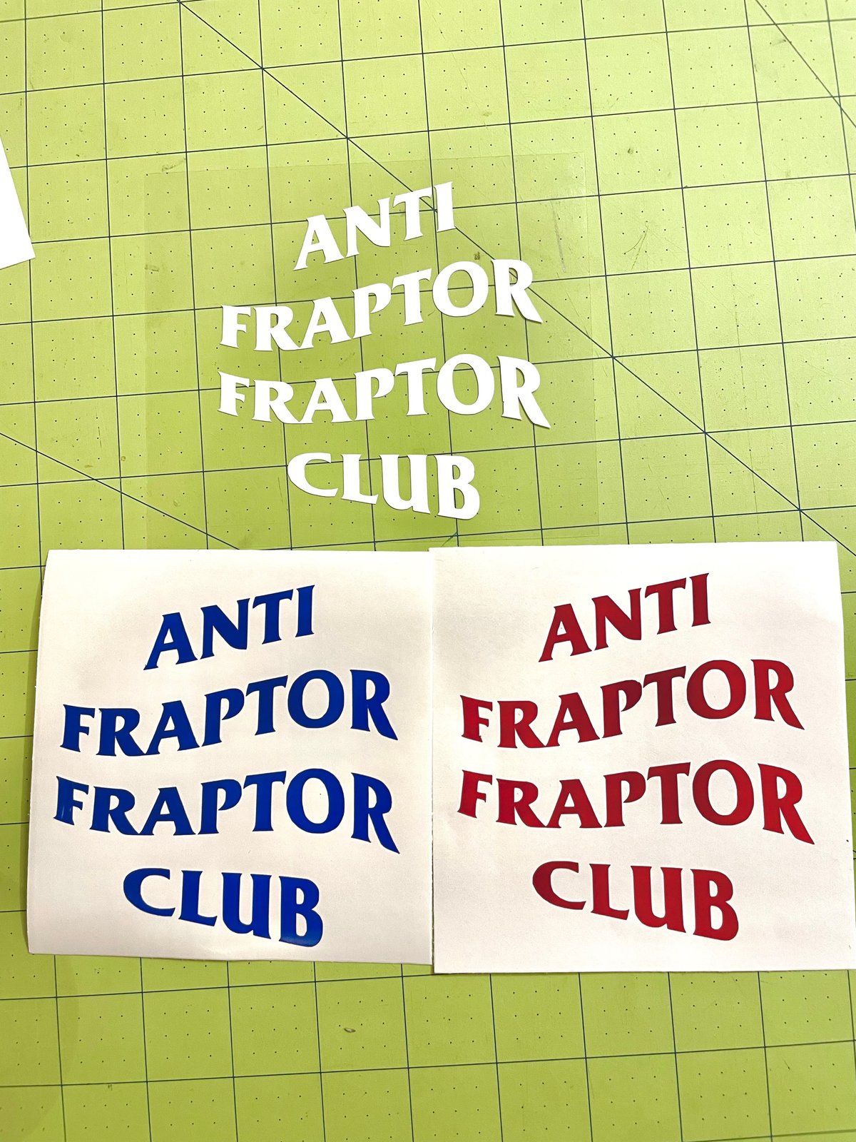 Image of Anti Fraptor Fraptor Club 
