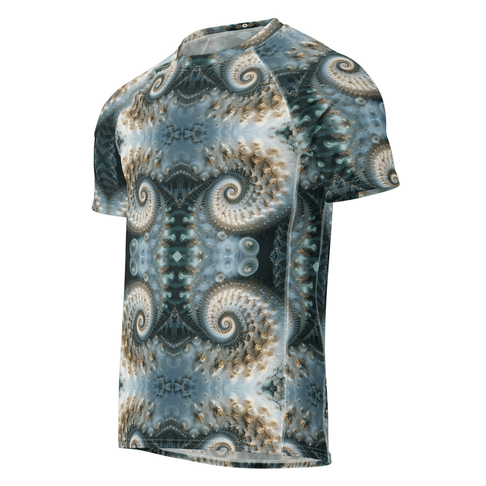 Fractal rash guard