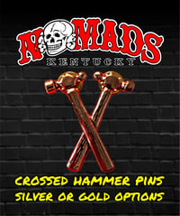 Crossed Hammer Pin