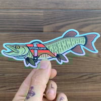 Image 1 of Emotional Support Musky Sticker