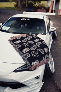 Image 2 of Paisley Woven Blanket