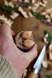 Image 7 of Acorn ~ Earrings 