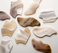 Image 1 of Agate Gua Sha Tool
