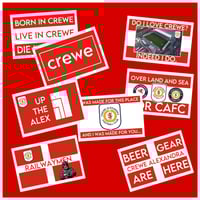 Crewe Alexandra Sticker Bundle