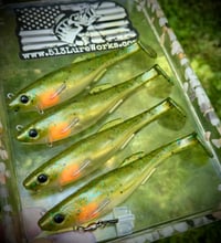 Image 1 of 6” Cutt Throat RIGGED Swimbaits - “SUNGILL”