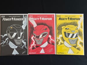 Power Rangers Sketchcovers