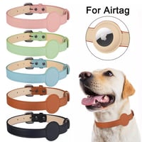 Soft PU Leather Microfiber Adjustable Dog Collar