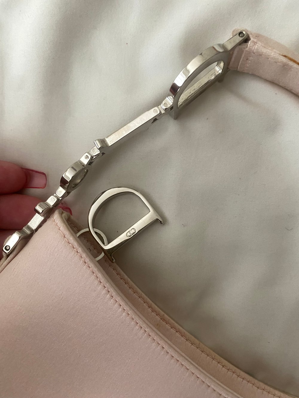 Dior Satin Ballet Corset Mini Pochette – SFN