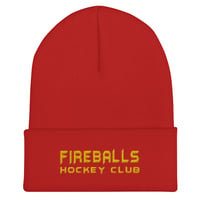 Image 2 of Fireballs Hockey Club Cuffed Beanie