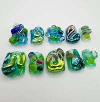 Image 3 of green & blue freestyle set