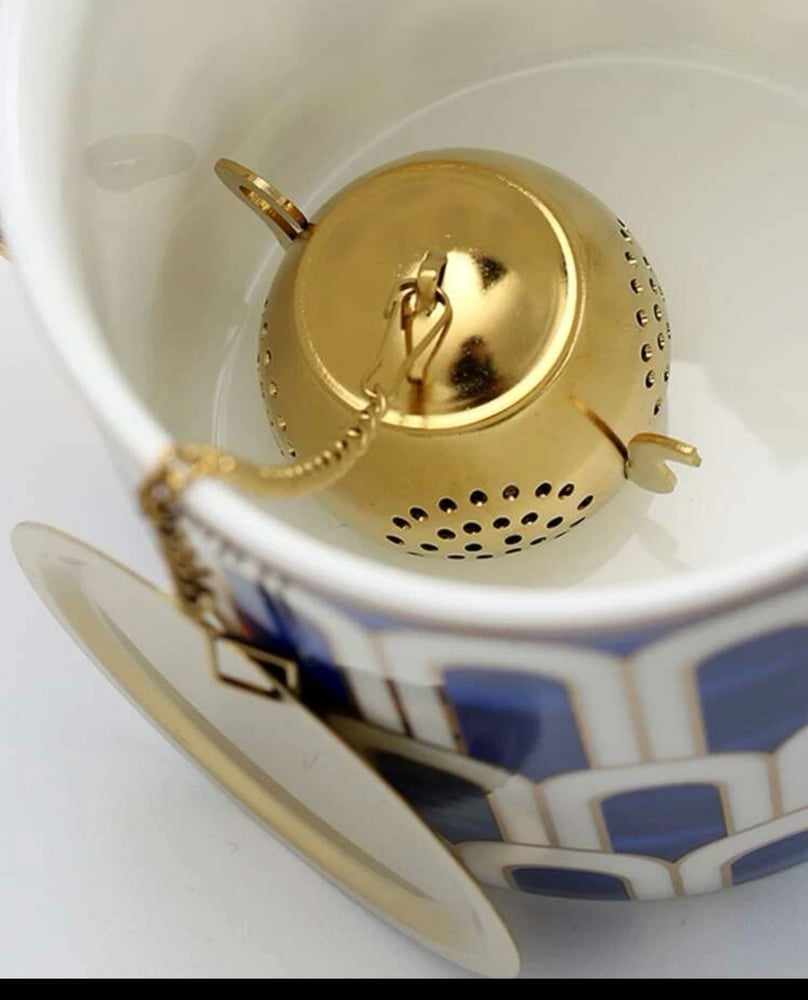 Image of Tea Pot- Tea Strainer