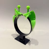 Image 2 of Green Alien Kitten. 