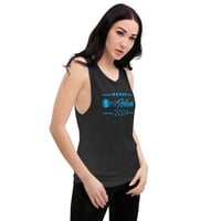Image 3 of Trump Only Felons 2024 Only Fans Design  Ladies’ Muscle Tank from PatriotsCo