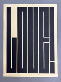 Love! Art Print