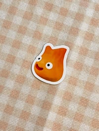 Image 4 of Ghubli Stickers: Calcifer or Soot Sprite 