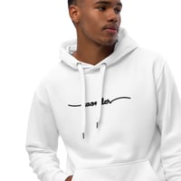 Image 2 of Premium white eco hoodie