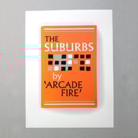 Image 1 of The Suburbs Screen Print Limited Edition