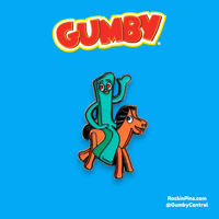 Image 1 of Gumby & Pokey Enamel Pin