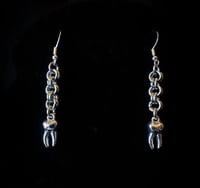 Image 1 of ‘Kick in the teeth’  Chainmaille Earrings 