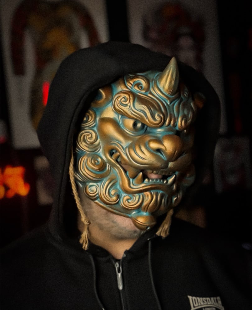 Image of Foo dog mask