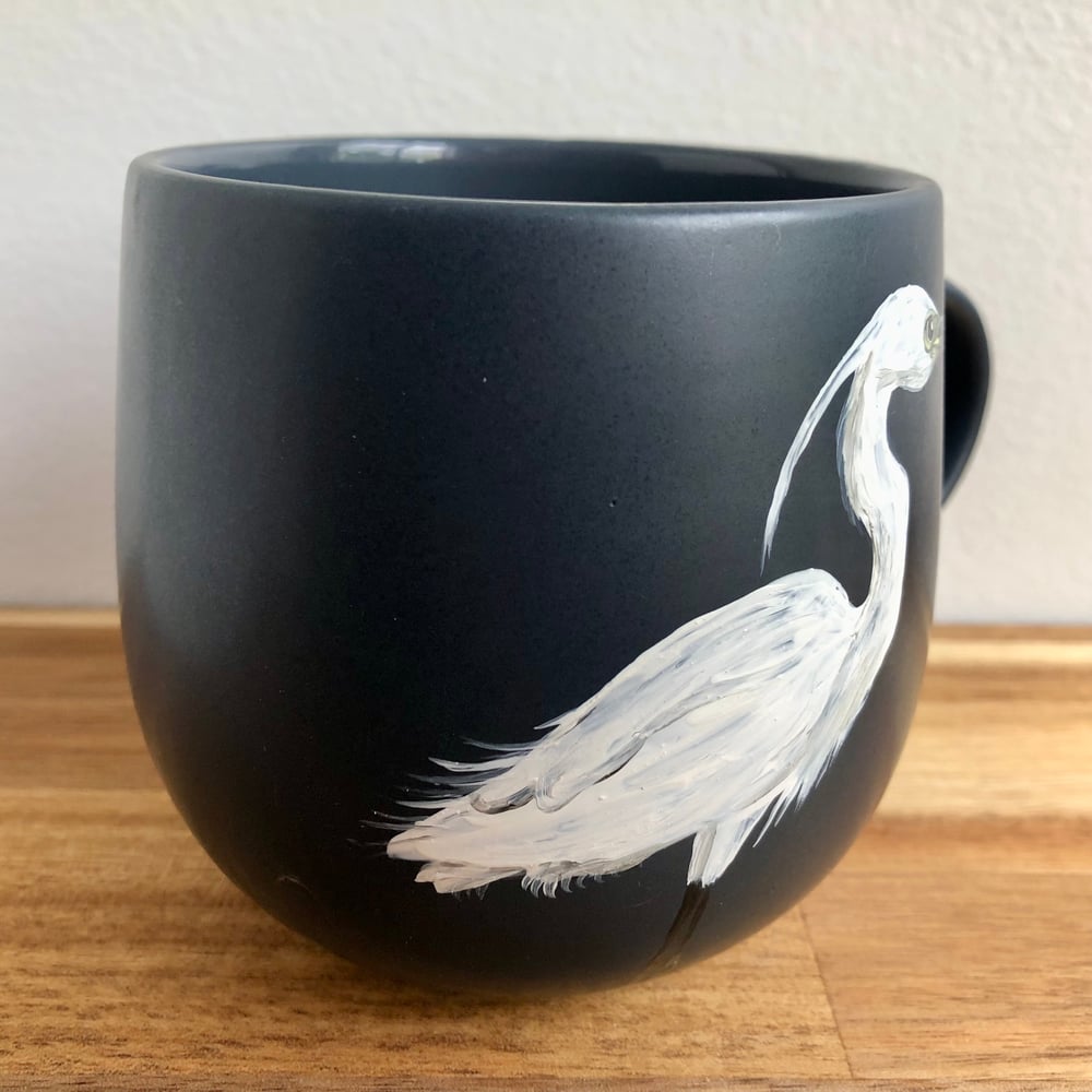 Little Egret Mug